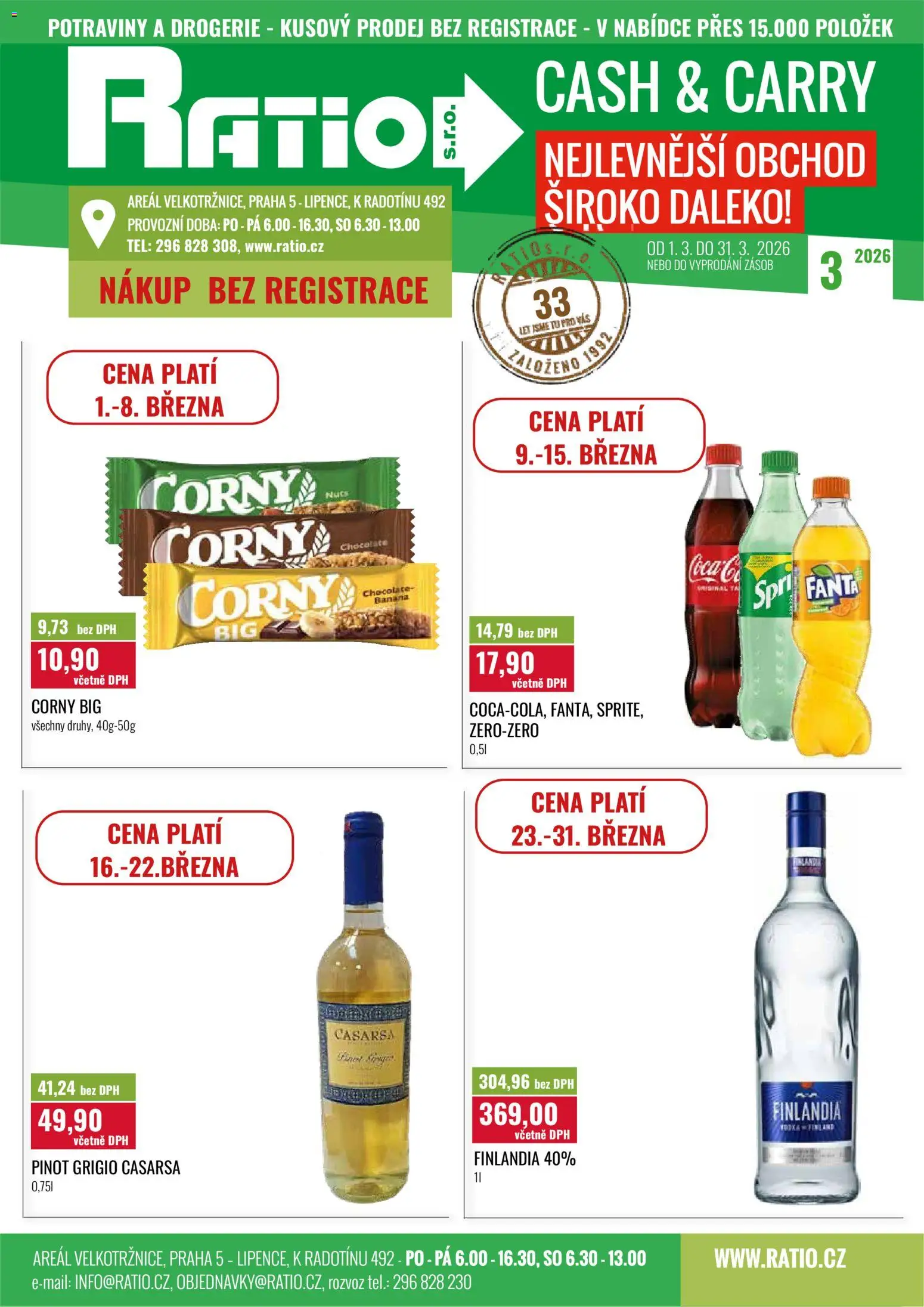 Náhled nabídky: Ratio Ratio leták platný od 01.03.2026