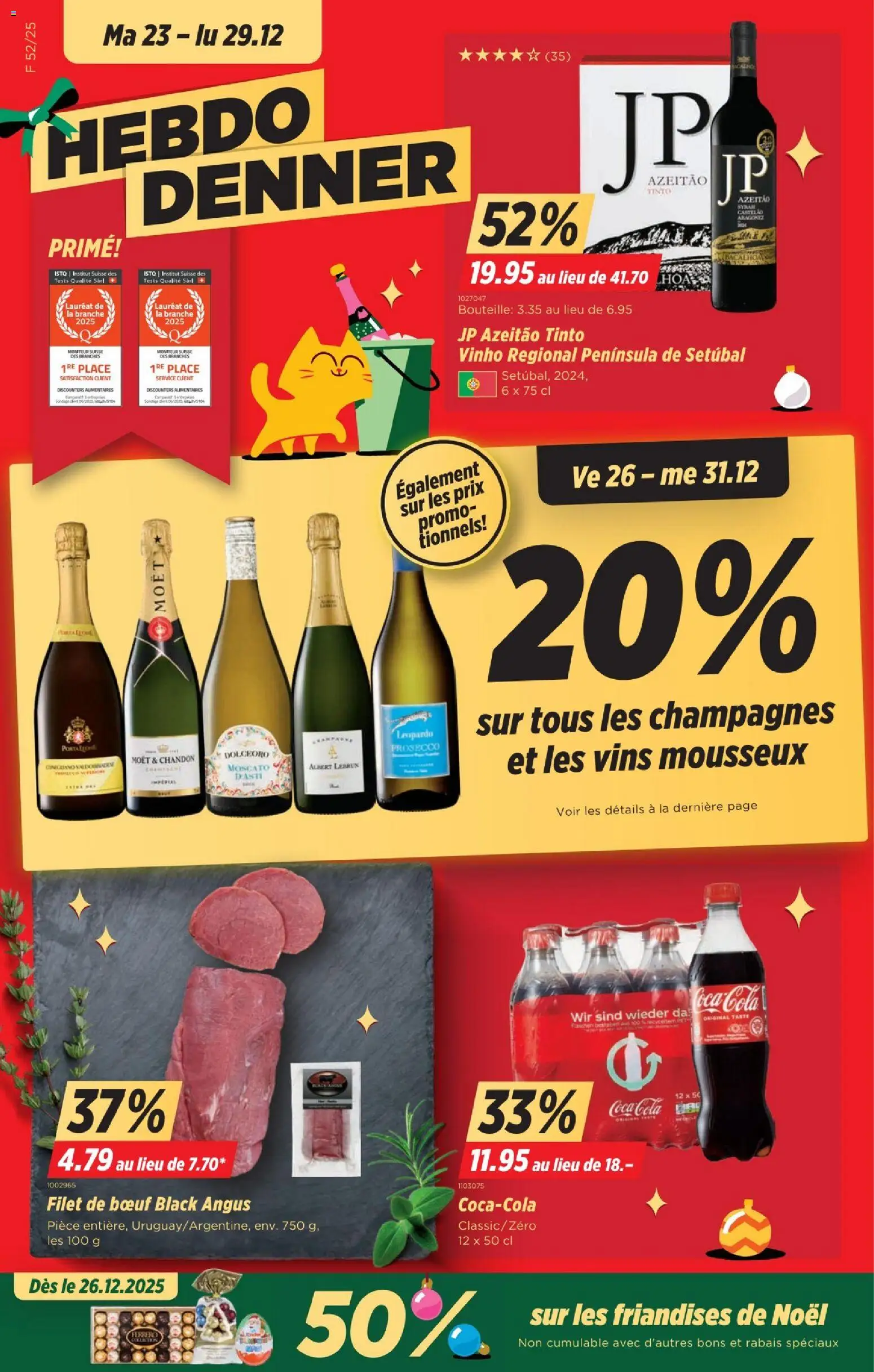 Vorschau des Merkblatts Aktionen FR vom Shop Denner gültig von 23.12.2025 bis 31.12.2025