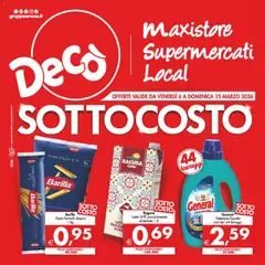 Anteprima dell'opuscolo Decò volantino Maxistore, Supermercati, Local Sicilia dal negozio Decò valido da 06/03/2026