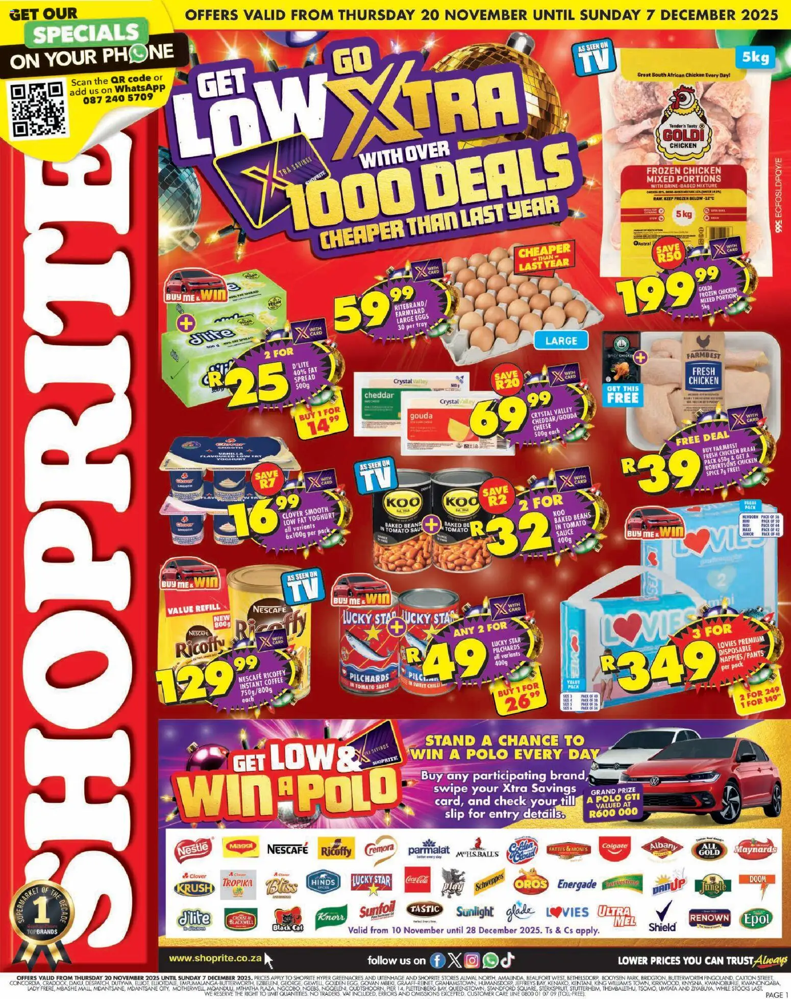 Preview of Shoprite flyer valid from 20/11/2025