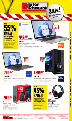 Vorschau des Merkblatts Aktionen Sale vom Shop Interdiscount gültig von 22.12.2025 bis 11.01.2026