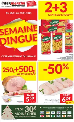 Voorbeeld van Folder de la semaine 47 van winkel Intermarché geldig vanaf 18/11/2025