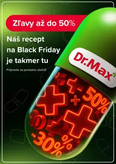 Náhľad Dr. Max letáku platného od 07.11.2025