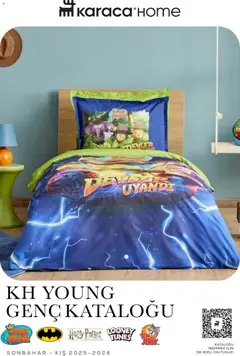 Karaca Home Young Genç Kataloğu Sonbahar - Kış 2025/2026 02.12.2025 - Broşürünün önizlemesi