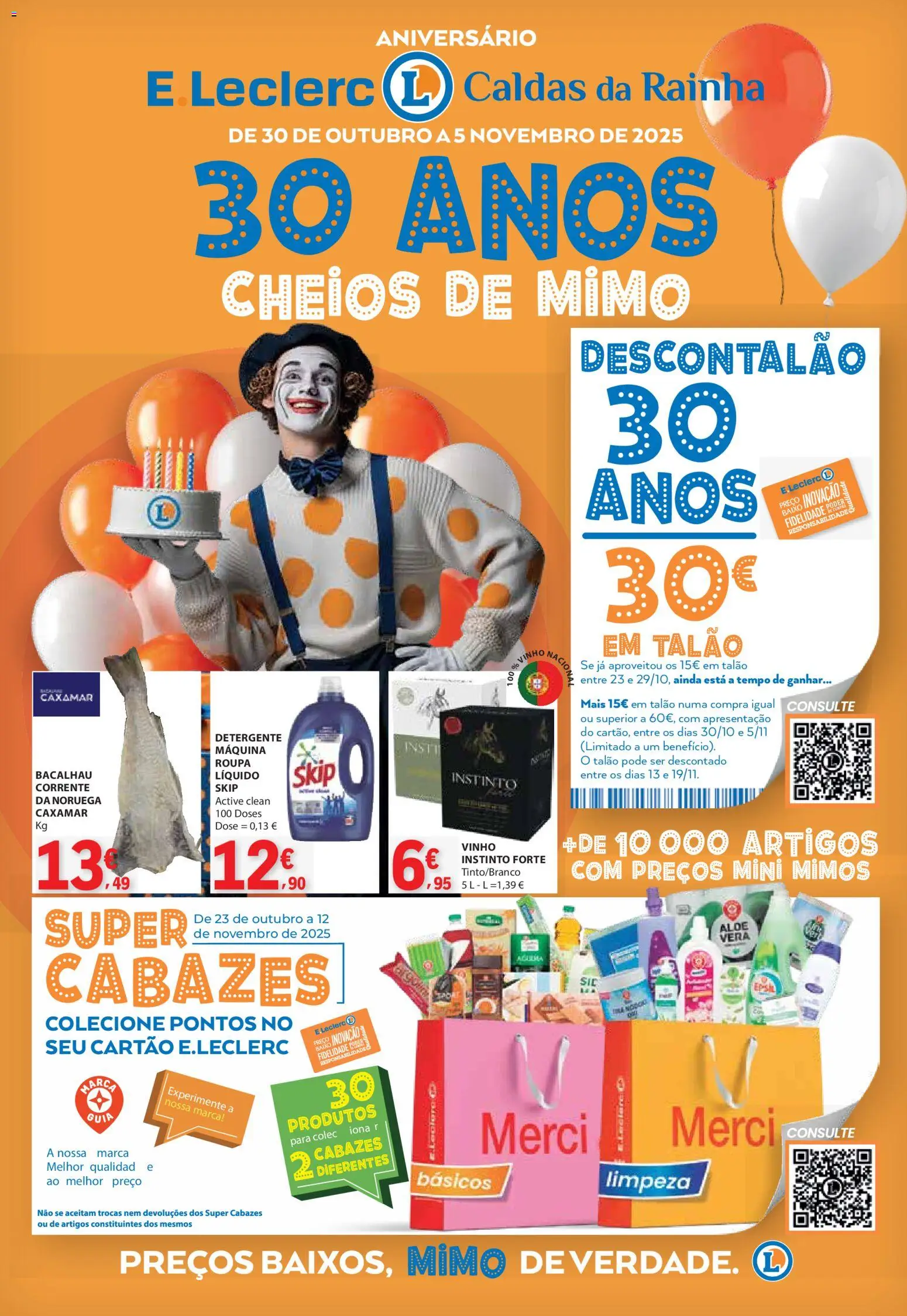 Pré-visualização do folheto da loja E.Leclerc válida a partir de 30/10/2025