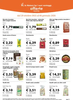 Anteprima dell'opuscolo Attuale volantino dal negozio Natura Sì valido da 29/10/2025 | Pagina: 11