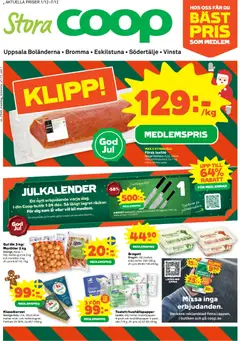 Förhandsgranska reklamblad Bromma från butik Stora Coop gäller från 01/12/2025