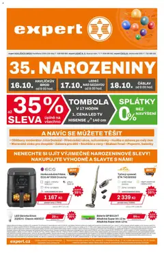 Náhled nabídky: Expert elektro Leták platný od 16.10.2025