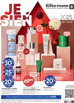 Pogląd gazetki "Jesień" ze sklepu Super-pharm ważnej od 18.09.2025