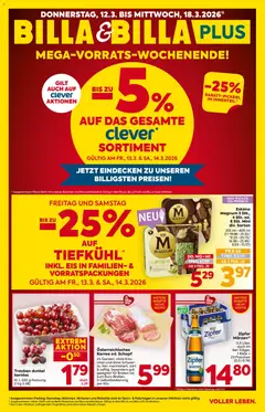 Vorschau der Angebote: Billa Billa Flugblatt - Salzburg gültig ab 12.03.2026