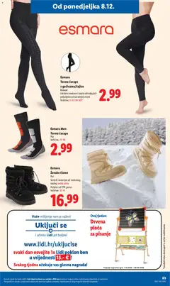 Pregled letka Katalog trgovine Lidl vrijedi od 08.12.2025 | Stranica: 63