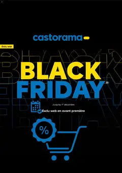 Prévisualisation de Black Friday du magasin Castorama formulaire valide 05/11/2025