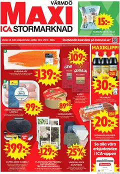 Förhandsgranska reklamblad Gustavsberg från butik ICA Maxi gäller från 23/03/2026
