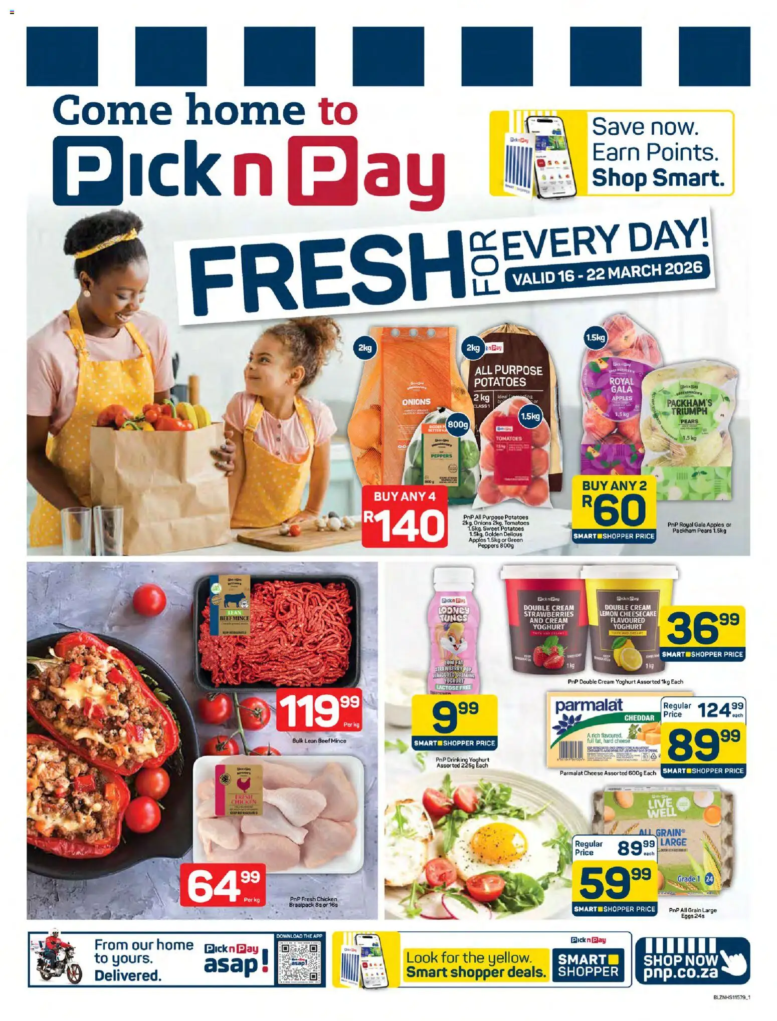 Preview of Pick n Pay flyer valid from 16/03/2026