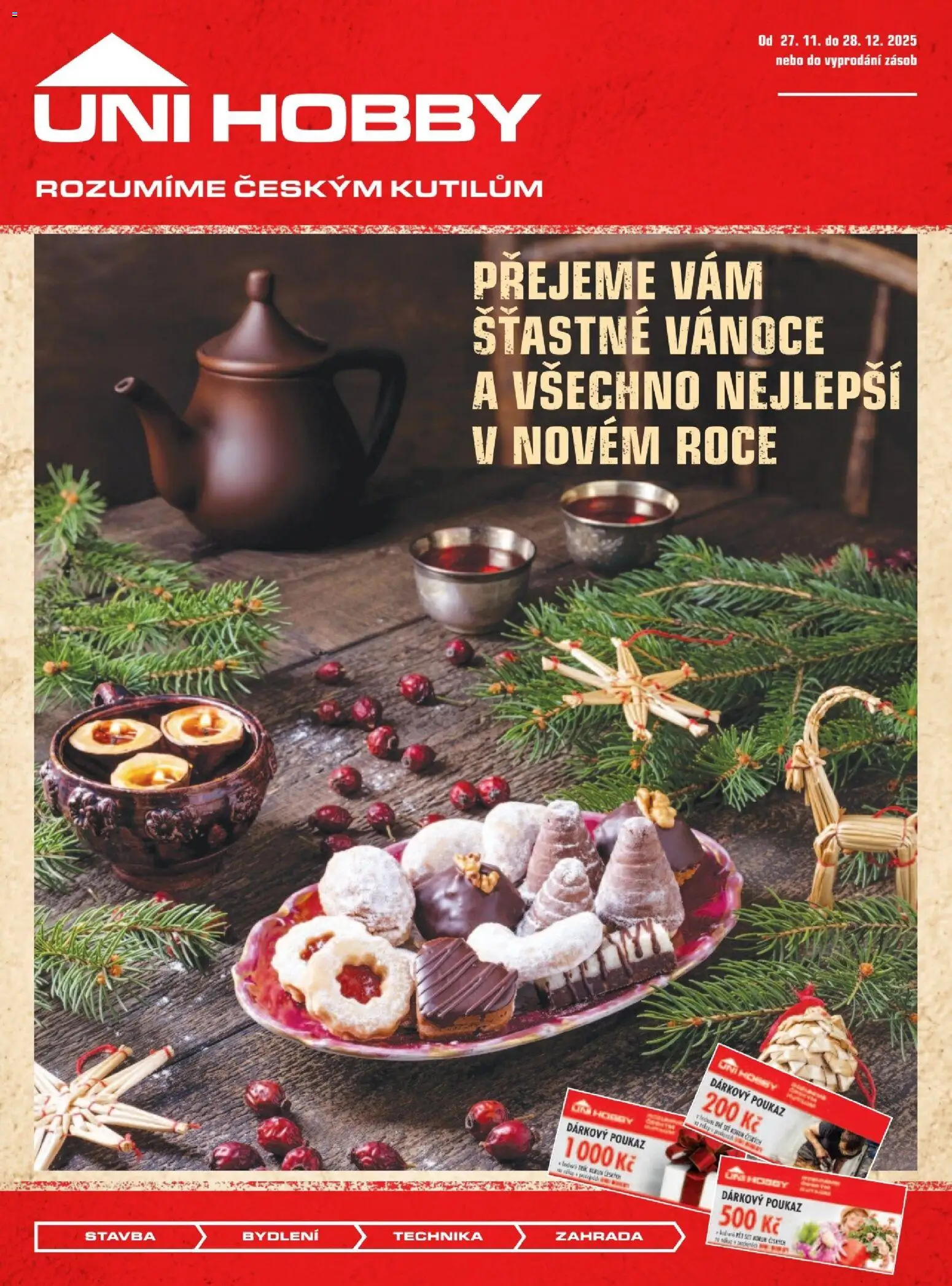 Náhled nabídky: Uni Hobby Leták platný od 27.11.2025