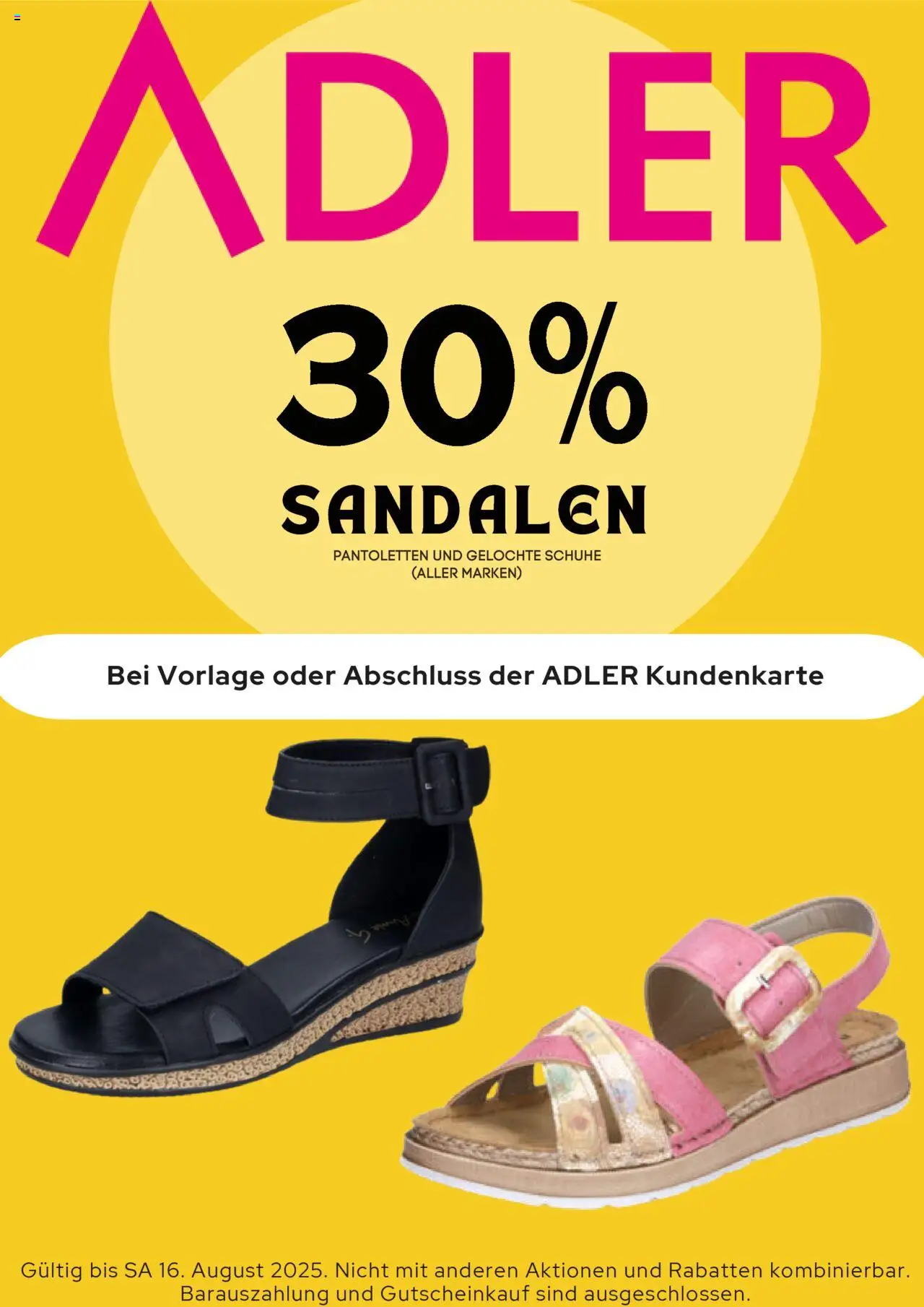 Adler Prospekt (vom von Donnerstag 17.07.2025)