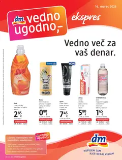 Predogled kataloga iz trgovine DM Drogerie Markt veljaven od 16.03.2025