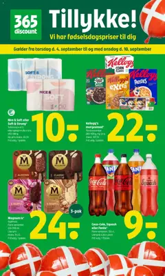 Eksempel på tilbudsavis Tilbudsavis fra butik Coop 365 gyldig fra 04/09/2025