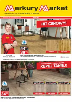 Pogląd gazetki "Merkury Market gazetka" ze sklepu Merkury Market ważnej od 01.03.2026