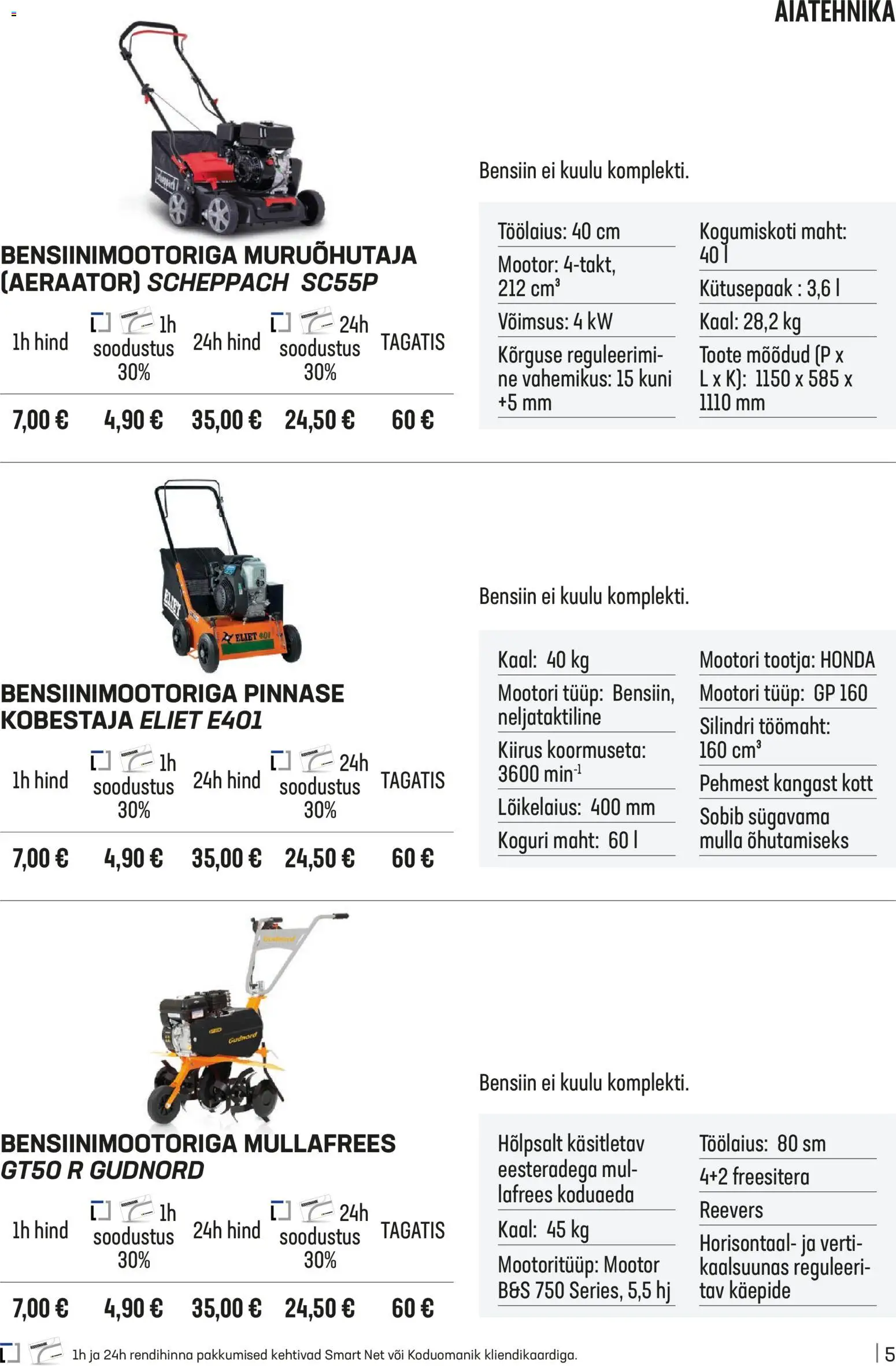 K-Rauta kliendilehe eelvaade alates 2025.12.01