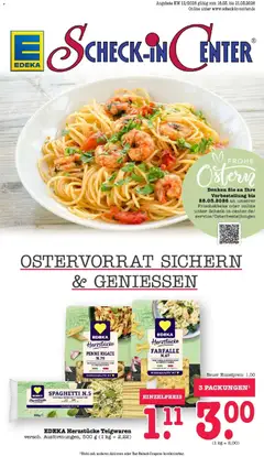 Vorschau von dem Prospekt des Geschäftes Edeka, gültig ab dem 16.03.2026