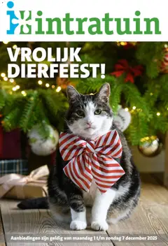 Voorbeeld van Dier folder van winkel Intratuin geldig vanaf 01-12-2025