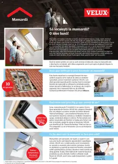 Previzualizarea de cataloage: Velux Catalog - Mansarda valabil de la 01.01.2025
