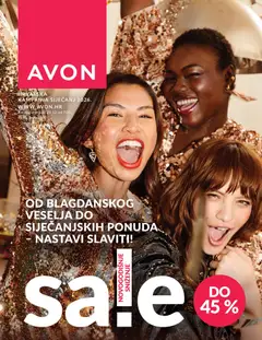 Pregled letka Katalog trgovine Avon vrijedi od 29.12.2025