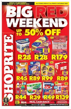 Preview of Shoprite flyer valid from 19/09/2025