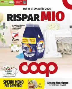 Anteprima dell'opuscolo COOP volantino Bergamo dal negozio COOP valido da 16/04/2026