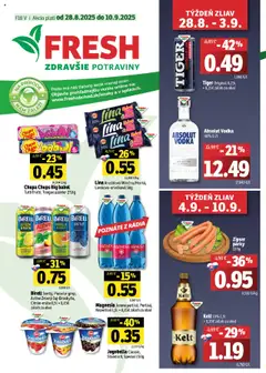 Náhľad Fresh letáku platného od 28.08.2025
