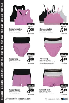 Voorbeeld van Black Friday van winkel Zeeman geldig vanaf 22/11/2025 | Pagina: 20