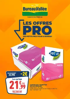 Prévisualisation de Catalogue du magasin Bureau Vallée formulaire valide 09/02/2026