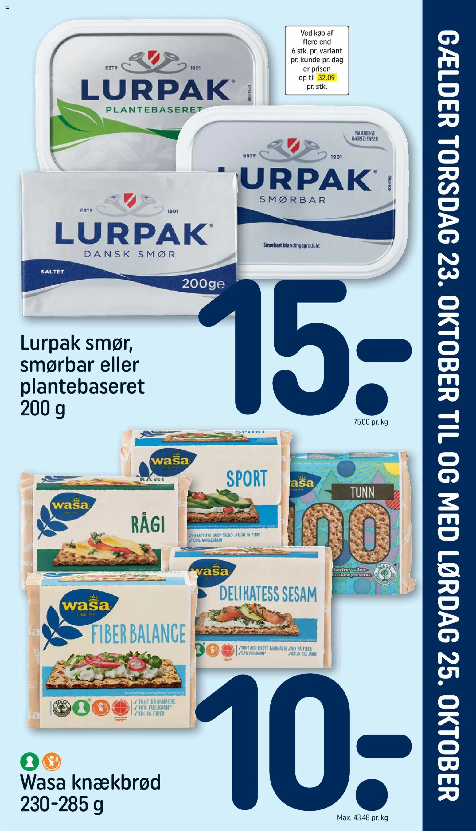Rema 1000 tilbudsavis gyldig fra 23/10/2025 - side 1