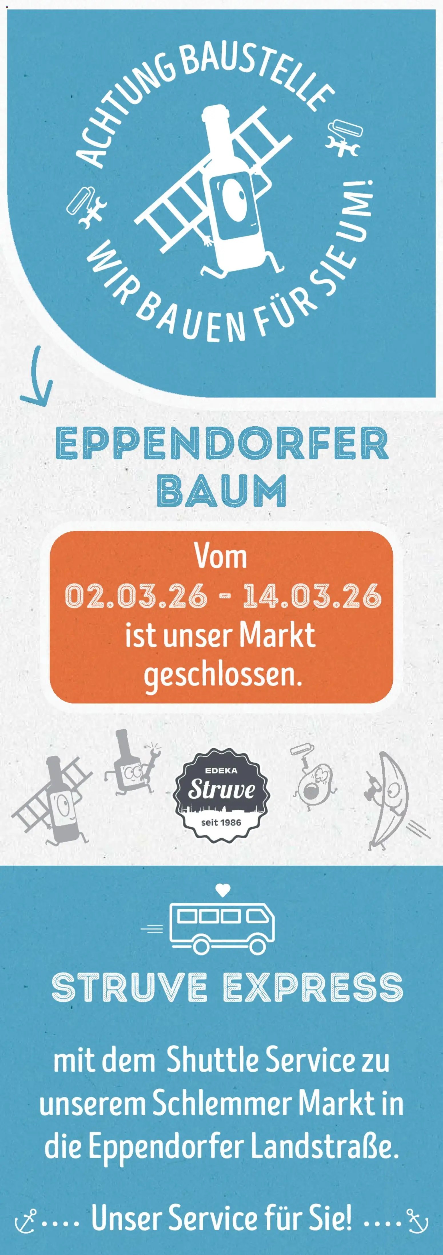 Vorschau von dem Prospekt des Geschäftes Edeka Struve, gültig ab dem 23.02.2026