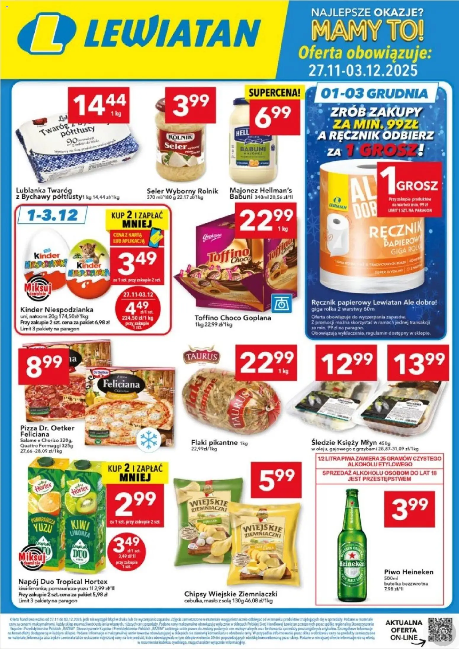 Pogląd gazetki "Lublin" ze sklepu Lewiatan ważnej od 27.11.2025