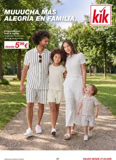 Vista previa del folleto de la tienda KIK válido desde el 27/04/2026 