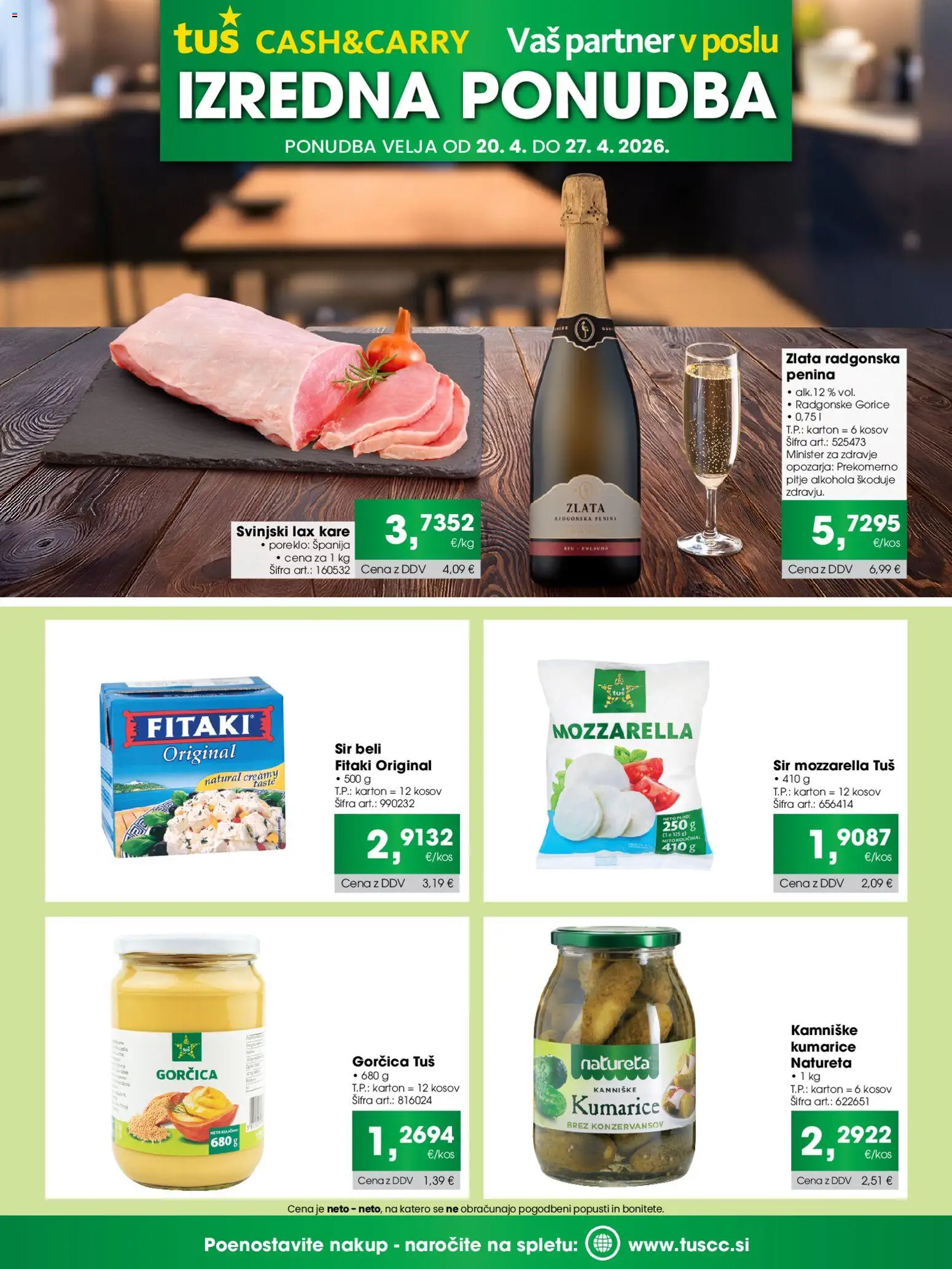 Predogled kataloga iz trgovine Tuš veljaven od 20.04.2026