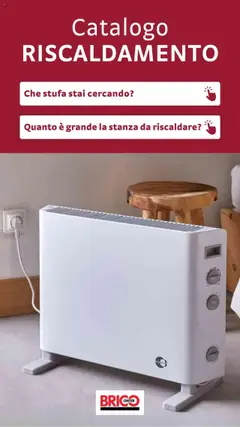 Anteprima dell'opuscolo Volantino Riscaldamento dal negozio Brico Center valido da 01/10/2025