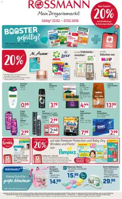 Vorschau von dem Prospekt des Geschäftes Rossmann, gültig ab dem 23.02.2026