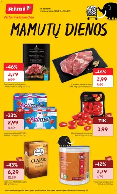 Rimi parduotuvės leidinio Leidinys galiojančio nuo 2026.01.13 peržiūra