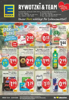 Vorschau von dem Prospekt des Geschäftes Edeka, gültig ab dem 14.09.2025