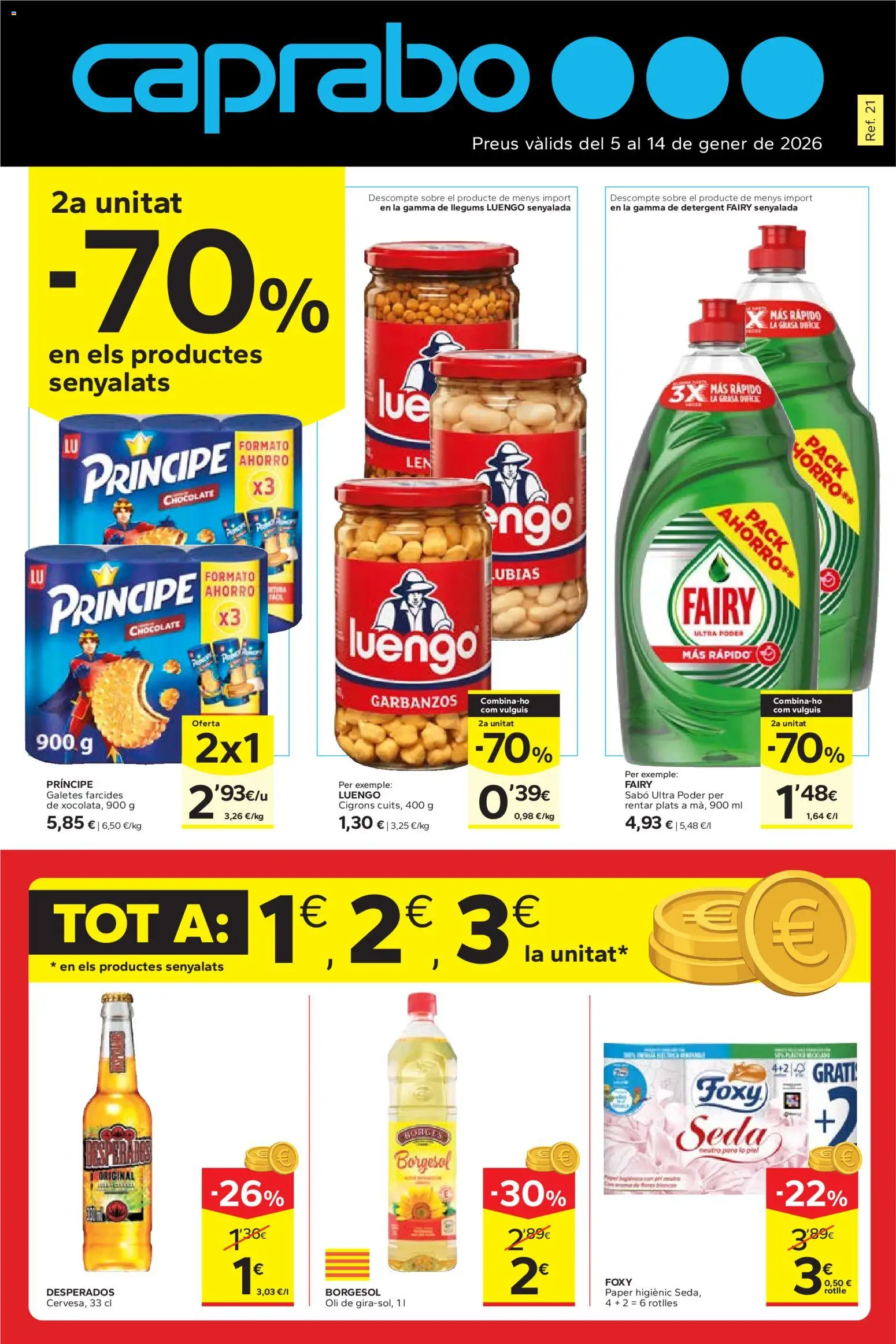 Vista previa del folleto de la tienda Caprabo válido desde el 05/01/2026 