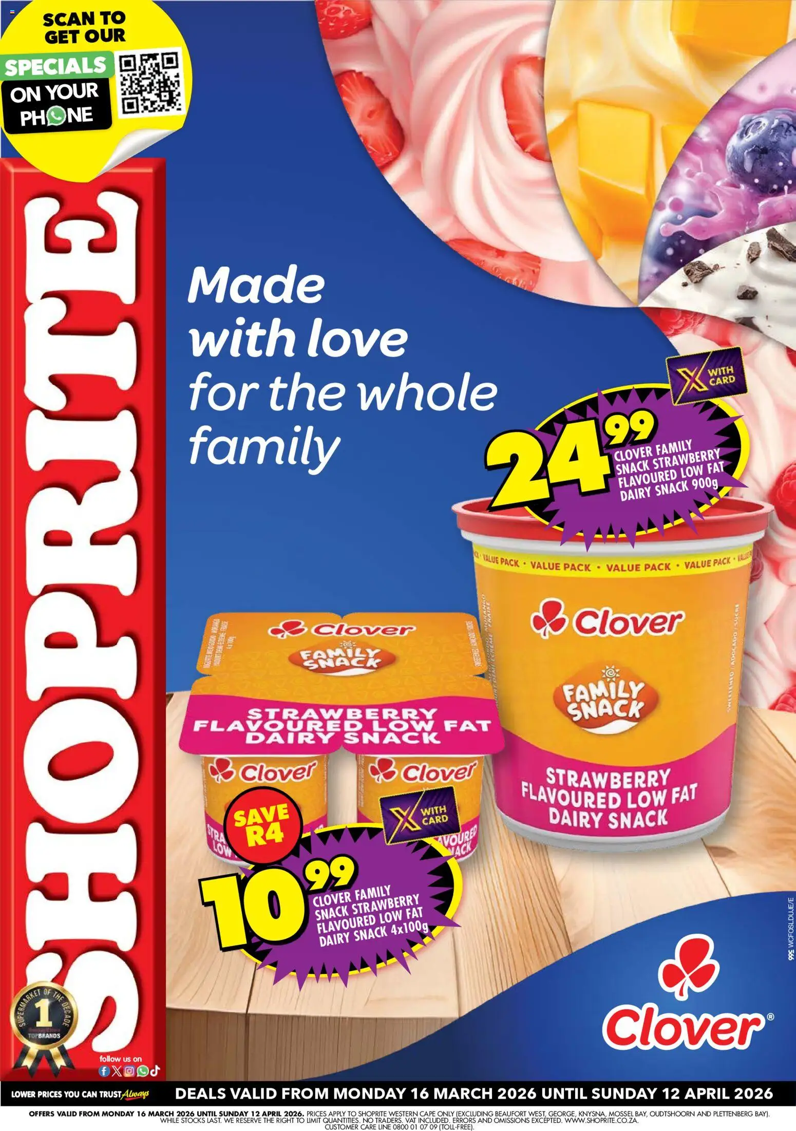 Preview of Shoprite flyer valid from 16/03/2026