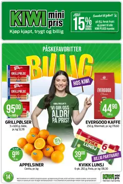 Forhåndsvis Kiwi kundeavis fra butikk Kiwi gyldig fra 30/03/2026