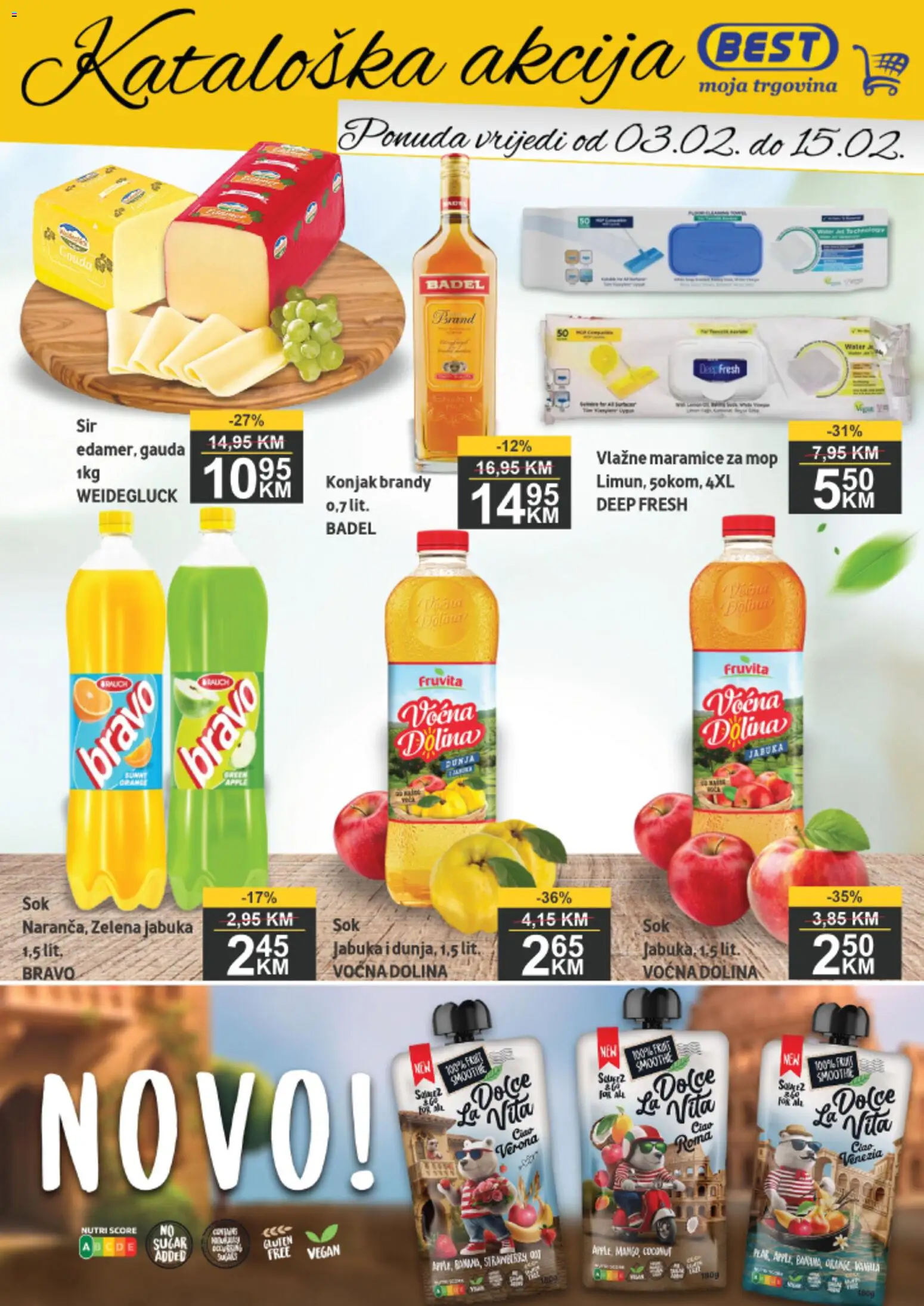 Pregled letka Katalog trgovine Best vrijedi od 03.02.2026