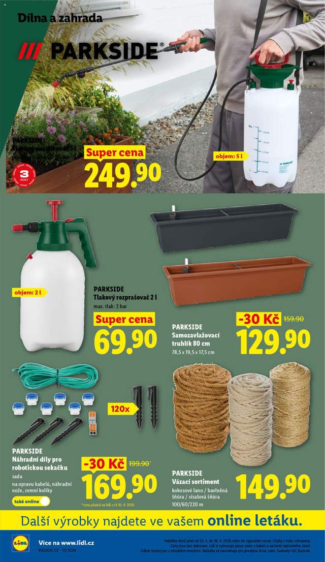 Nový Lidl leták od 23.04.