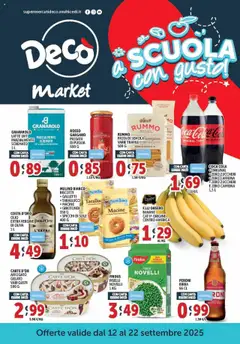 Anteprima dell'opuscolo Volantino Market - Roma dal negozio Decò valido da 12/09/2025