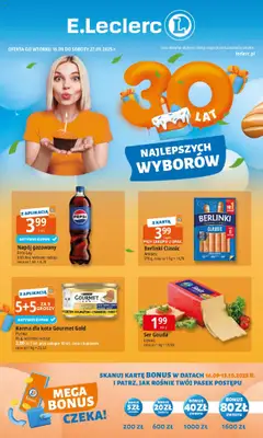 Pogląd gazetki "Zielona Góra" ze sklepu E.Leclerc ważnej od 16.09.2025