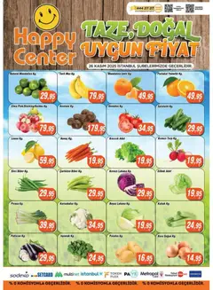 Happy Center Manav 26.11.2025 - Broşürünün önizlemesi